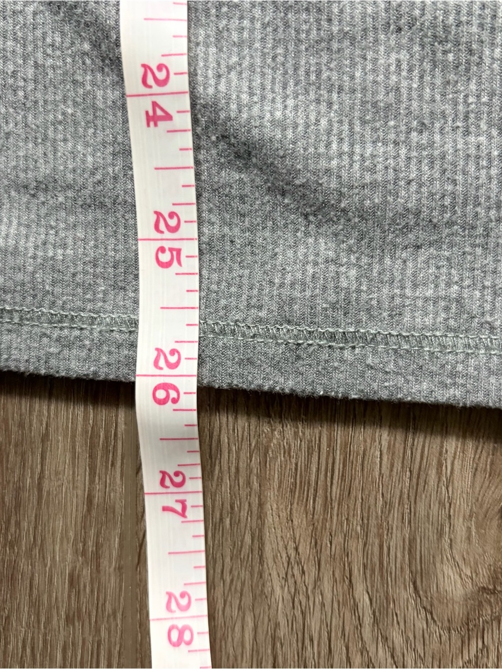 Merona Ribbed Gray Tank Top - Picture 4 of 4